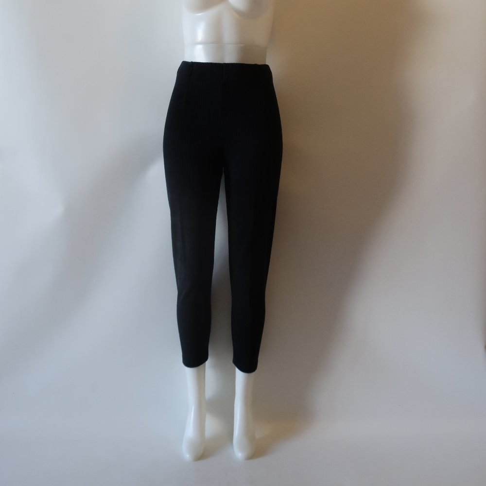 WOMENS AZZURA CORDUROY ELASTIC WAIST PANTS XS *